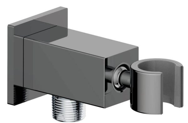 EMPORIA TEO 04081BN PRZYŁĄCZE KĄTOWE Z&nbsp;UCHWYTEM NA&nbsp;SŁUCHAWKĘ, GUN METAL