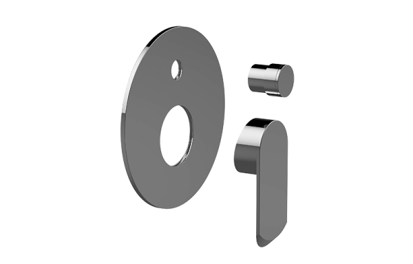 GRAFF PHASE 5125600PC BATERIA WANNOWO-NATRYSKOWA PODTYNKOWA, CHROM