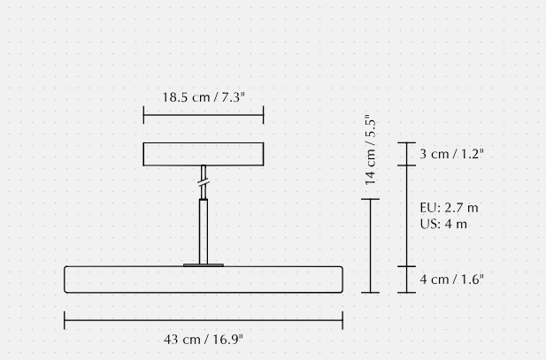 UMAGE LAMPA WISZĄCA 2421 ASTERIA MEDIUM NUANCE OLIVE 43cm TOP BRASS