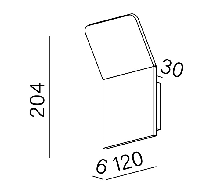 AQFORM KINKIET LED 26503-L930-D9-00-13 CAMBER SQUARE MINI LED L930 BIAŁY