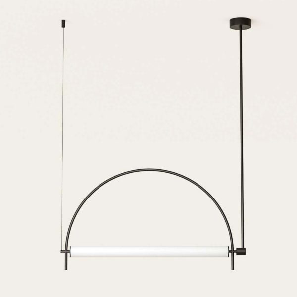 AROMAS LAMPA WISZĄCA C1292/BK ARC LED CZARNA