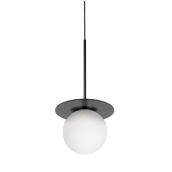 UMMO LAMPA WISZĄCA ŁAZIENKOWA BRB122PS0 BORRA B&nbsp;CZARNA IP44