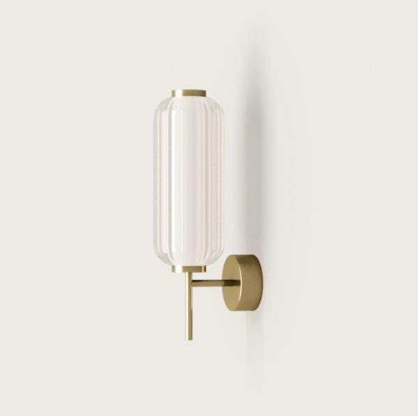 AROMAS LAMPA ŁAZIENKOWA KINKIET A1312/ORO ELMA LED 2700K AGED GOLD IP44