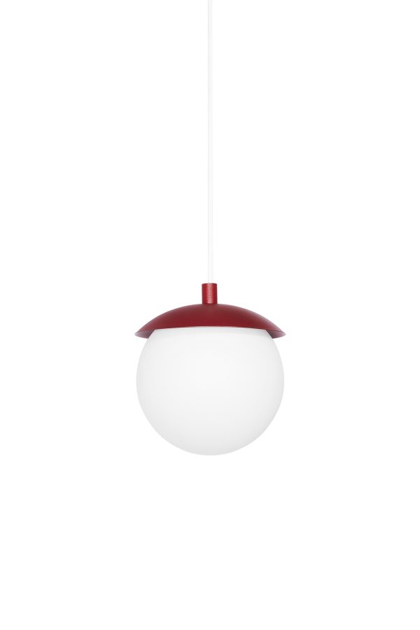 UMMO LAMPA WISZĄCA KUUL F&nbsp;KLF141P0 BURGUNDOWA