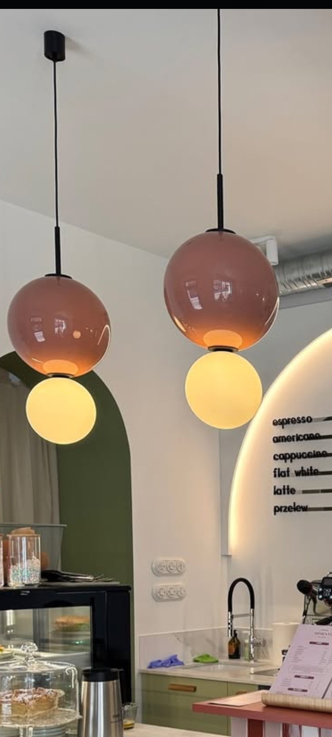 AROMAS LAMPA WISZĄCA C1236 ULON TERRACOTA