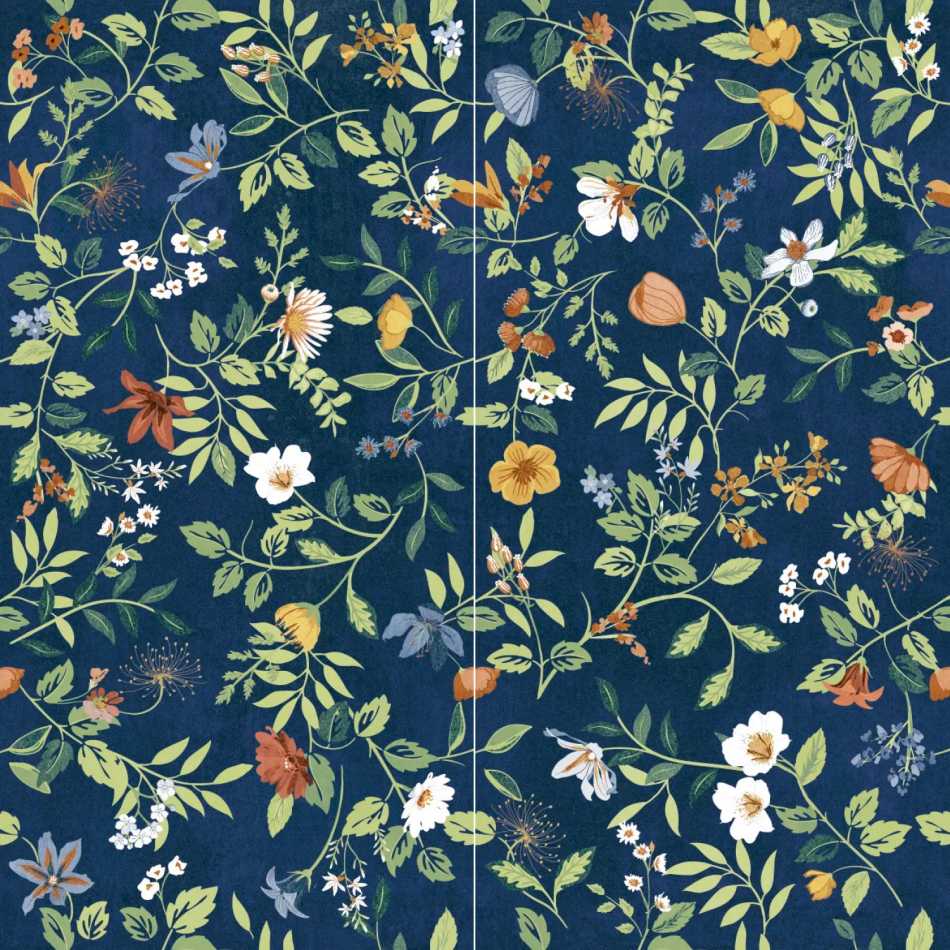 NOVABELL WONDERSPACE BLOSSOM BLUE WDS380K PŁYTKA GRESOWA 60X120