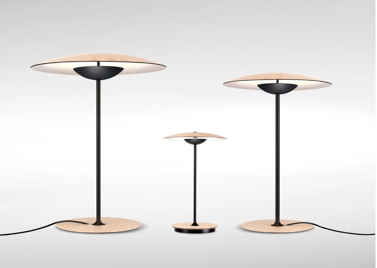 MARSET LAMPA STOŁOWA A662-069 GINGER M WENGE-WHITE