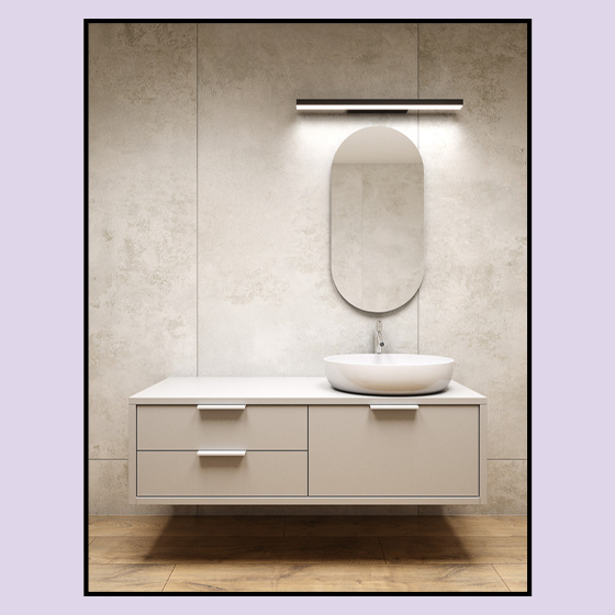 AQFORM KINKIET ŁAZIENKOWY 26346-M930-D9-00-13 SET RAW MINI 58cm LED 3000K IP44 BIAŁY