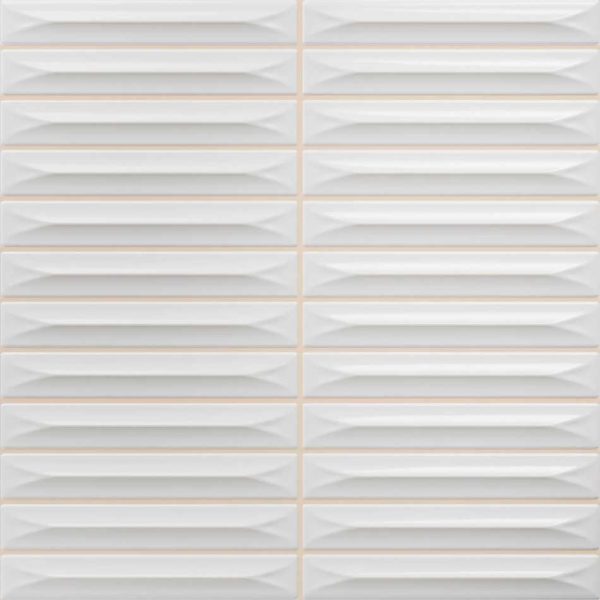 VILAR ALBARO ARROW WHITE PŁYTKA ŚCIENNA 20X20 (1,5X10)