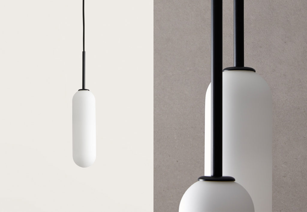 AROMAS LAMPA WISZĄCA C1281/BK ATIL, KOLOR CZARNY