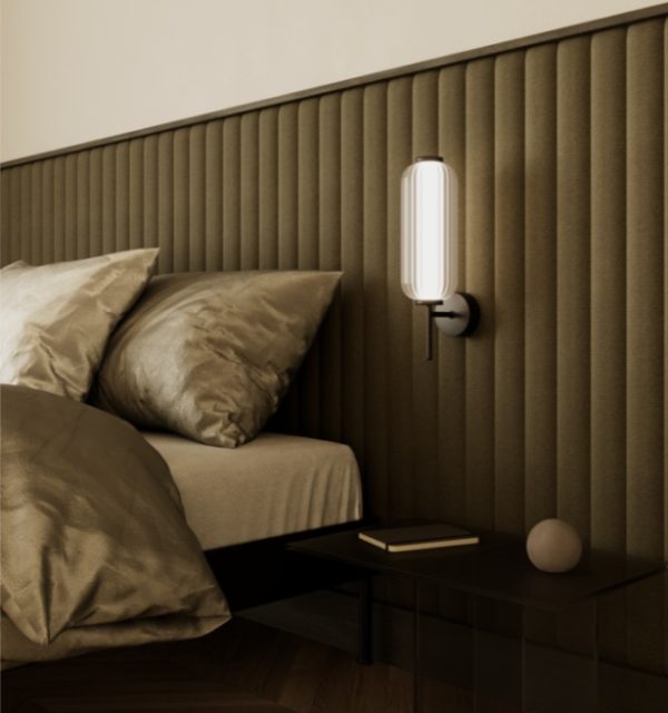 AROMAS KINKIET A1312/BLACK ELMA LED 6W 2700K CZARNY