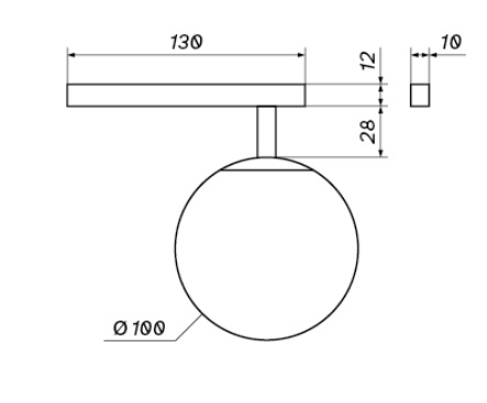 LOONARI MINI LINE EBRO TR 706572 6W 3000K LAMPA BIAŁA