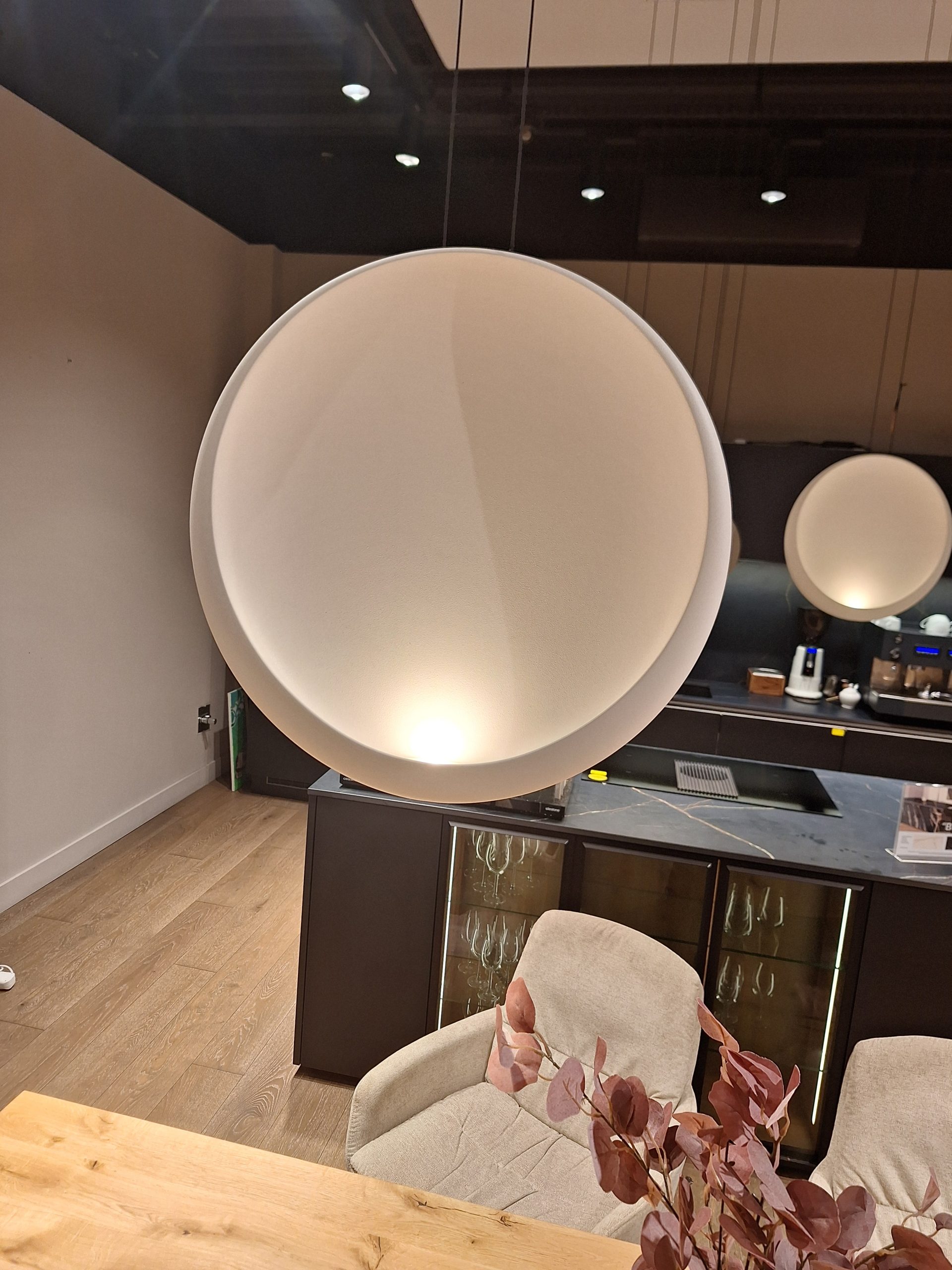 VIBIA LAMPA WISZĄCA COSMOS 250210/10 BIAŁA 48cm LED 2700K