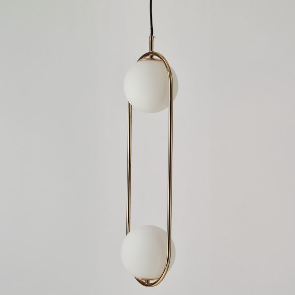 AZZARDO LAMPA WISZĄCA AZ4982 COCO 2 ZŁOTA