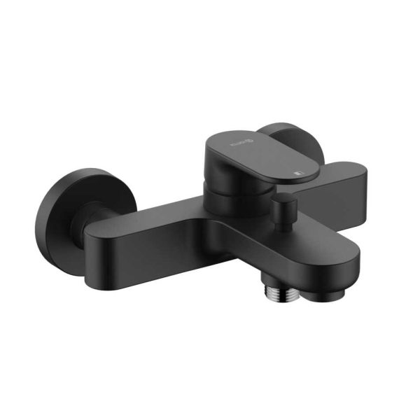 KLUDI LOUVA 246913975 BATERIA WANNOWO-PRYSZNICOWA , CZARNY MAT