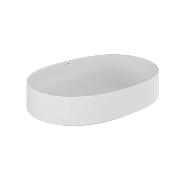 KLUDI RESA O&nbsp;58CW2053 UMYWALKA NABLATOWA Z&nbsp;KORKIEM 60X40 , BIAŁY MAT