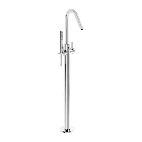 VITRA ORIGIN A42681 BATERIA WANNOWA WOLNOSTOJĄCA , Z&nbsp;ELEMENTEM PODŁOGOWYM , CHROM