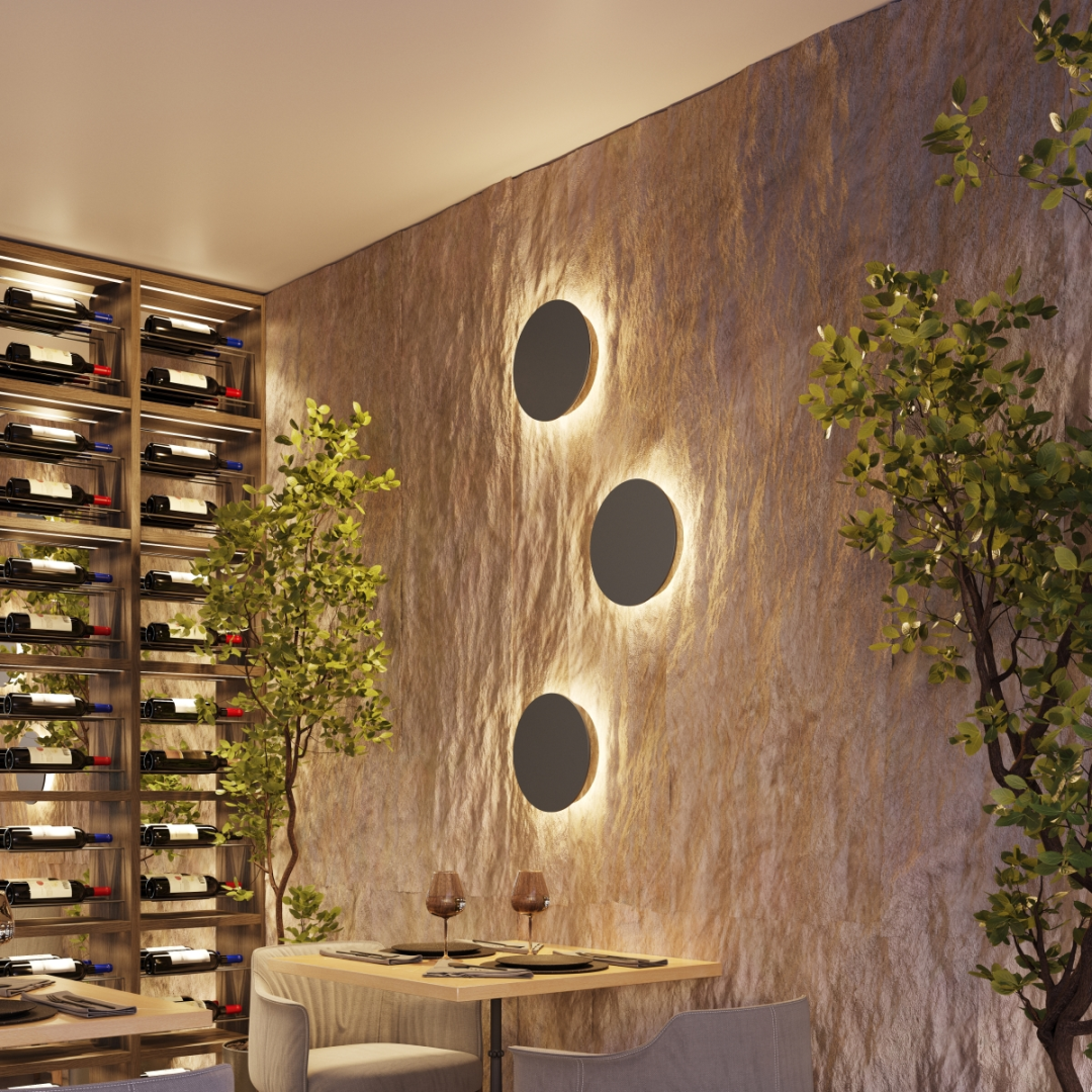 THORO KINKIET TH.473 BORGEN LED 30cm 3000K OCHRA CZERWONA