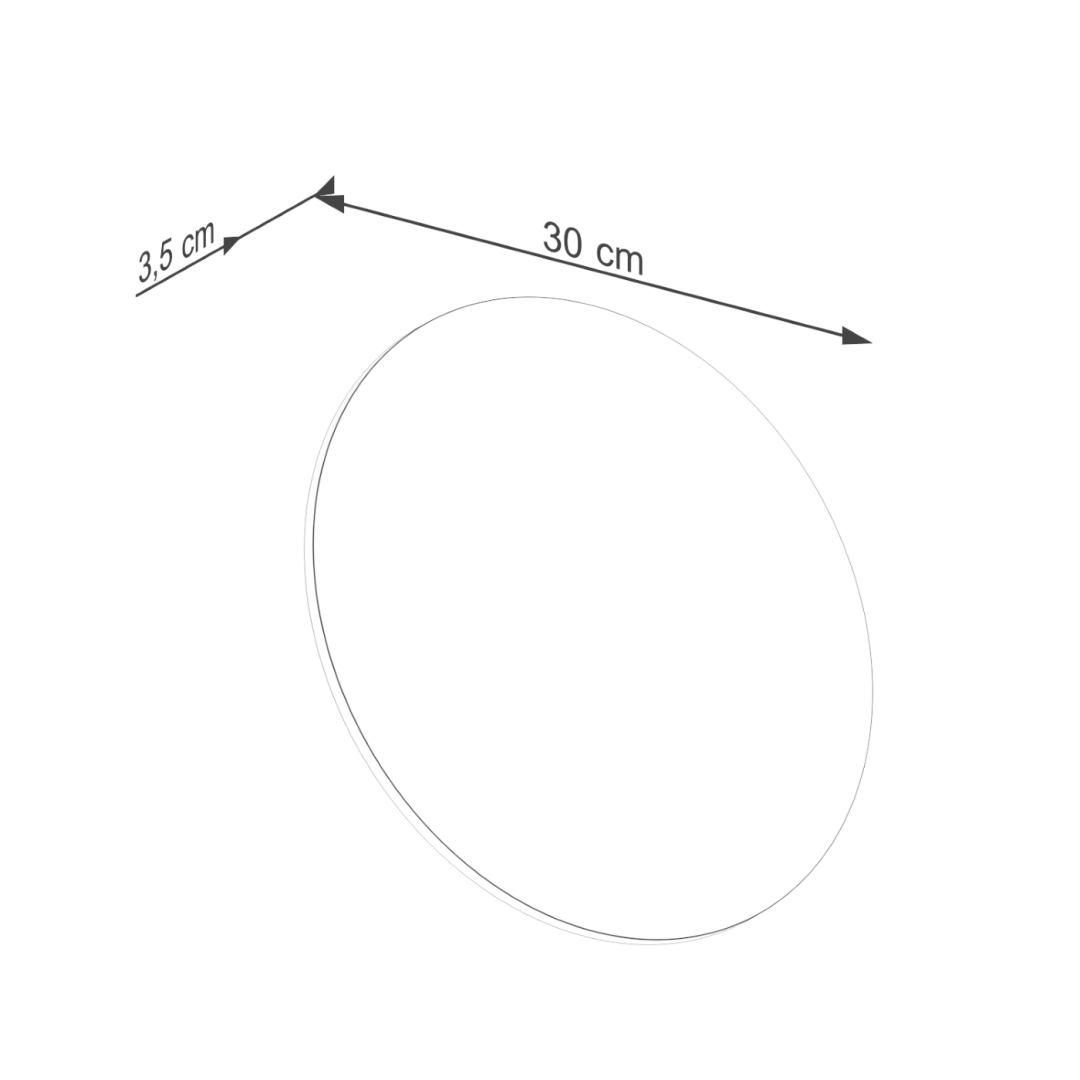 THORO KINKIET TH.473 BORGEN LED 30cm 3000K OCHRA CZERWONA