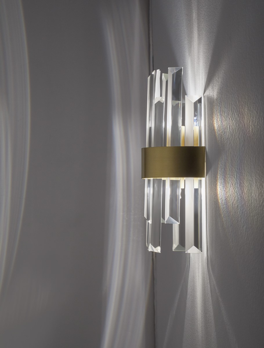 NOVA LUCE KINKIET 9695220 CROWN GOLD