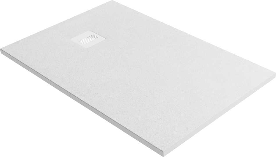 EMPORIA LAVIS WHITE BRODZIK KOMPOZYTOWY 120X80 , BIAŁY MAT