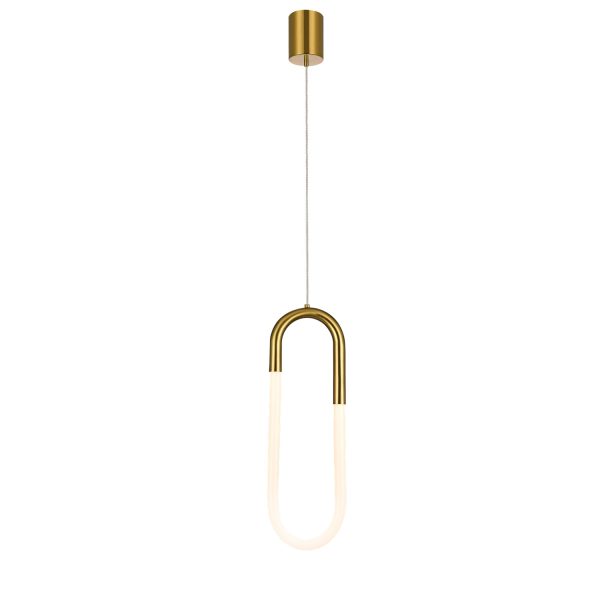 AZZARDO LAMPA WISZĄCA AZ5740 NEXUS GOLD LED