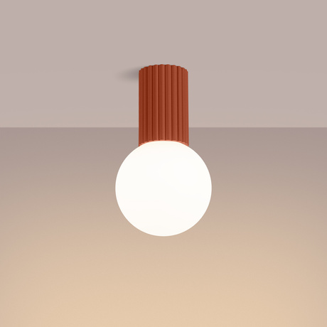 SOLLUX PLAFON SL.1728 HALO OCHRNA CZERWONA IP44