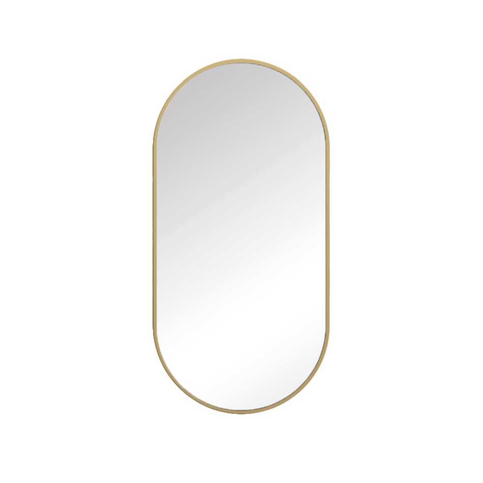 EMPORIA VIRGO 500-1000-GD-LED-NEW LUSTRO 50X100 CM&nbsp;, RAMA ALUMINIUM , ZŁOTY SZCZOTKOWANY