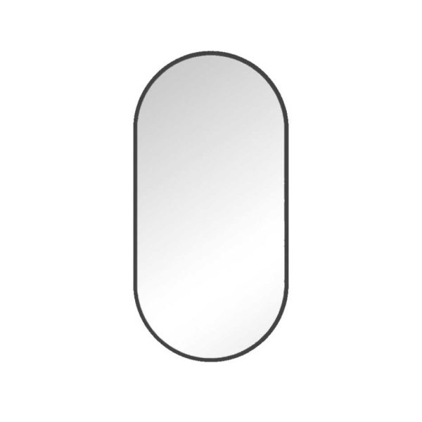 EMPORIA VIRGO 500-1000-MB-LED-NEW LUSTRO 50X100 CM&nbsp;, RAMA ALUMINIUM , CZARNY MAT