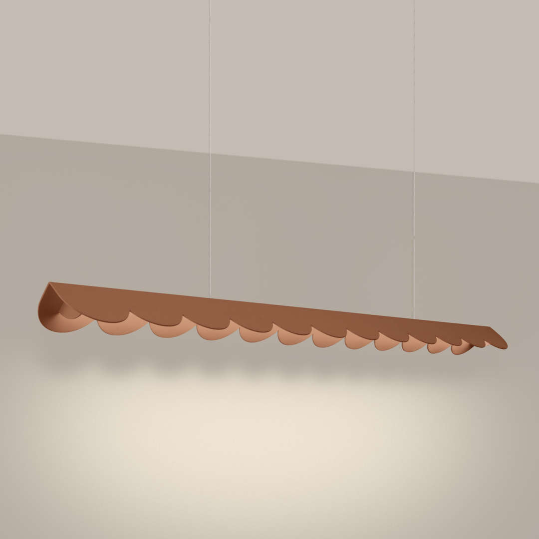THORO LAMPA WISZĄCA TH.562  BISCUIT 131cm 3000K KOLOR MOCCA