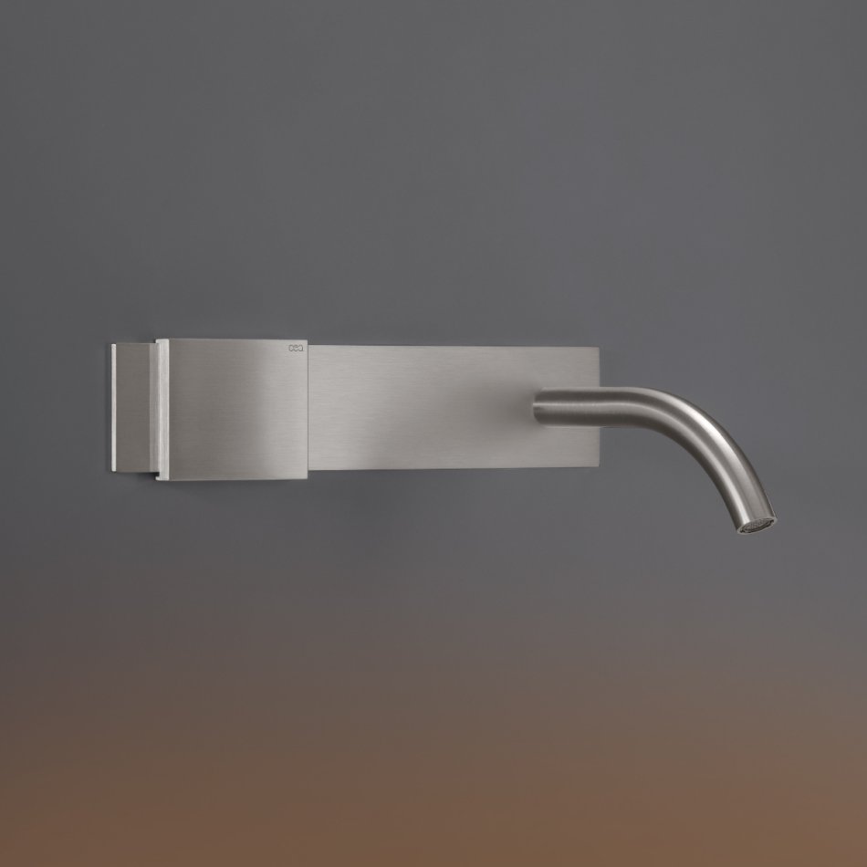 CEA DESIGN REGOLO REG02S BATERIA UMYWALKOWA PODTYNKOWA , PROGRESYWNA , WYLEWKA 175 MM , STAL NIERDZEWNA SATYNA