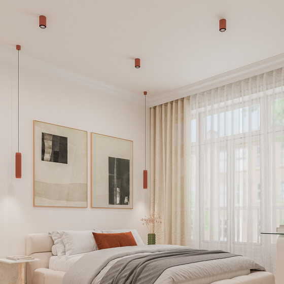 AQFORM LAMPA WISZĄCA 59916-M930-FT-00-82 TRIBA MIDI 30 LED M930 35° TAUPE