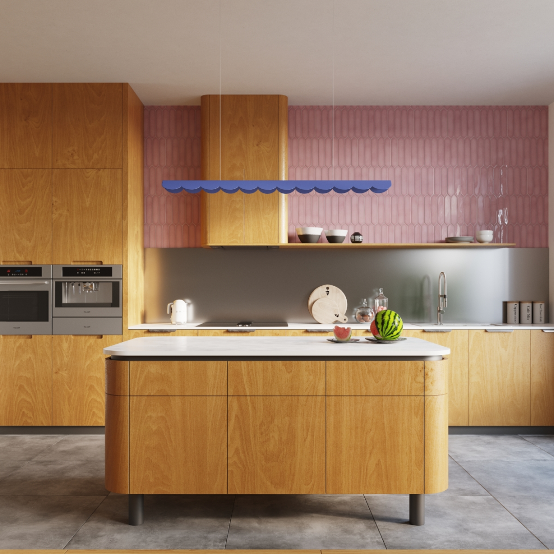 THORO LAMPA WISZĄCA TH.560 BISCUIT 131cm LED 3000K KOLOR BURGUND