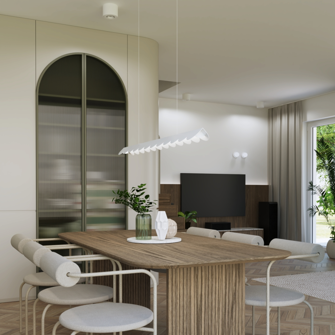 THORO LAMPA WISZĄCA TH.560 BISCUIT 131cm LED 3000K KOLOR BURGUND