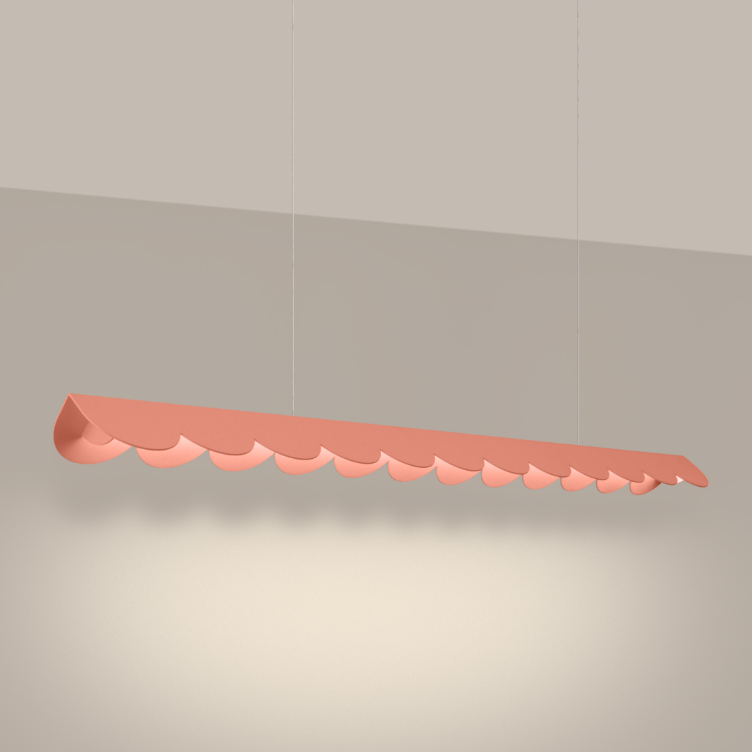 THORO LAMPA WISZĄCA TH.563 BISCUIT 131cm LED 3000K KOLOR BRZOSKWINIOWY