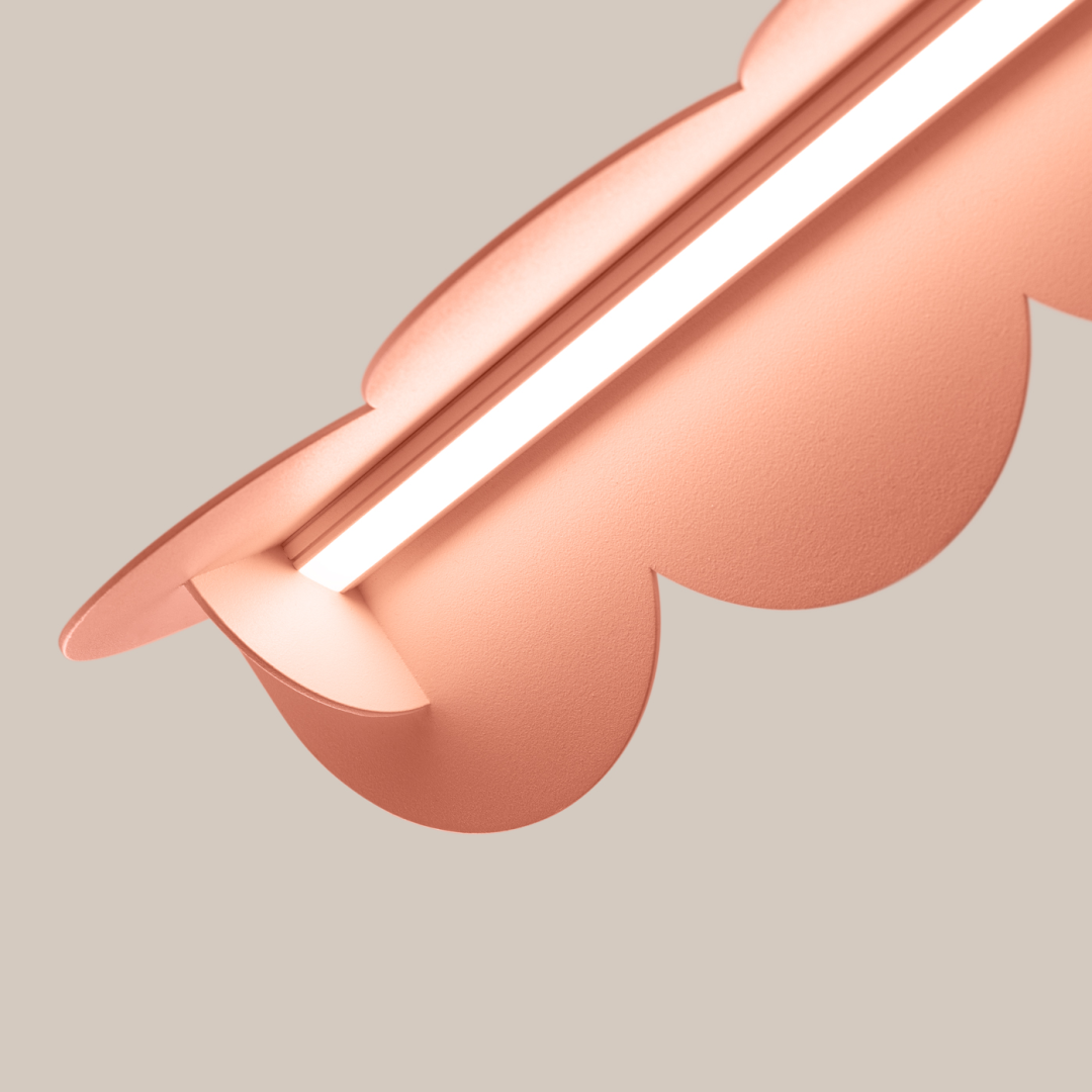 THORO LAMPA WISZĄCA TH.563 BISCUIT 131cm LED 3000K KOLOR BRZOSKWINIOWY