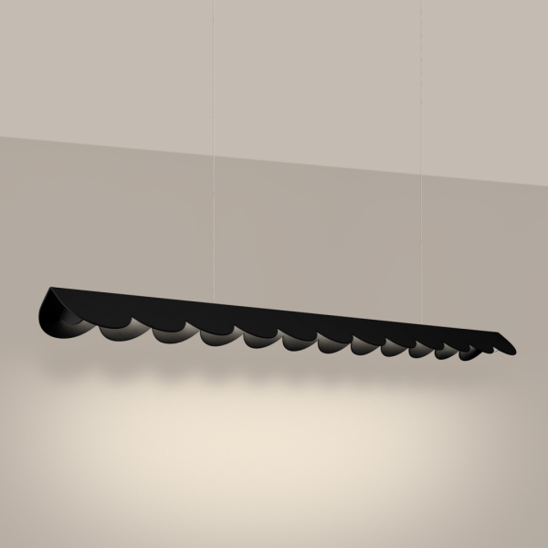 THORO LAMPA WISZĄCA TH.557 BISCUIT 131cm LED 3000K KOLOR CZARNY