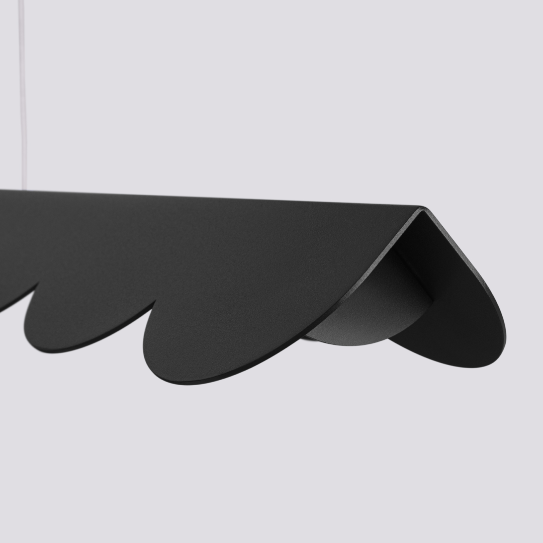 THORO LAMPA WISZĄCA TH.557 BISCUIT 131cm LED 3000K KOLOR CZARNY