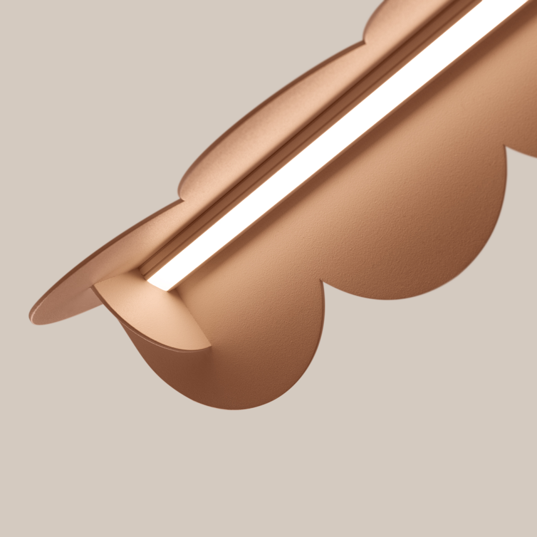 THORO LAMPA WISZĄCA TH.562  BISCUIT 131cm 3000K KOLOR MOCCA