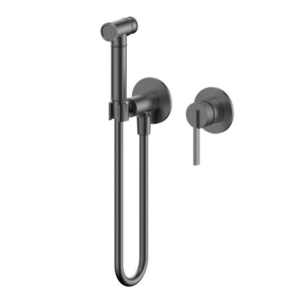 EMPORIA ORI 08021BN ZESTAW BIDETTA ŚCIENNA , 2 ROZETY , GUN METAL