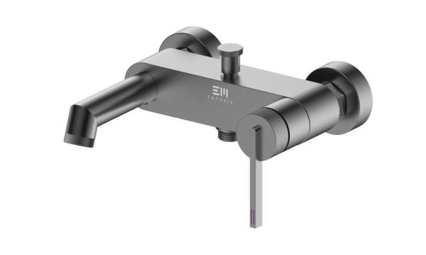 EMPORIA ORI 08030BN BATERIA WANNOWA BEZ&nbsp;ZESTAWU PRYSZNICOWEGO , GUN METAL