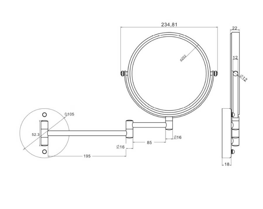 EMPORIA 5080CHR LUSTERKO , CHROM