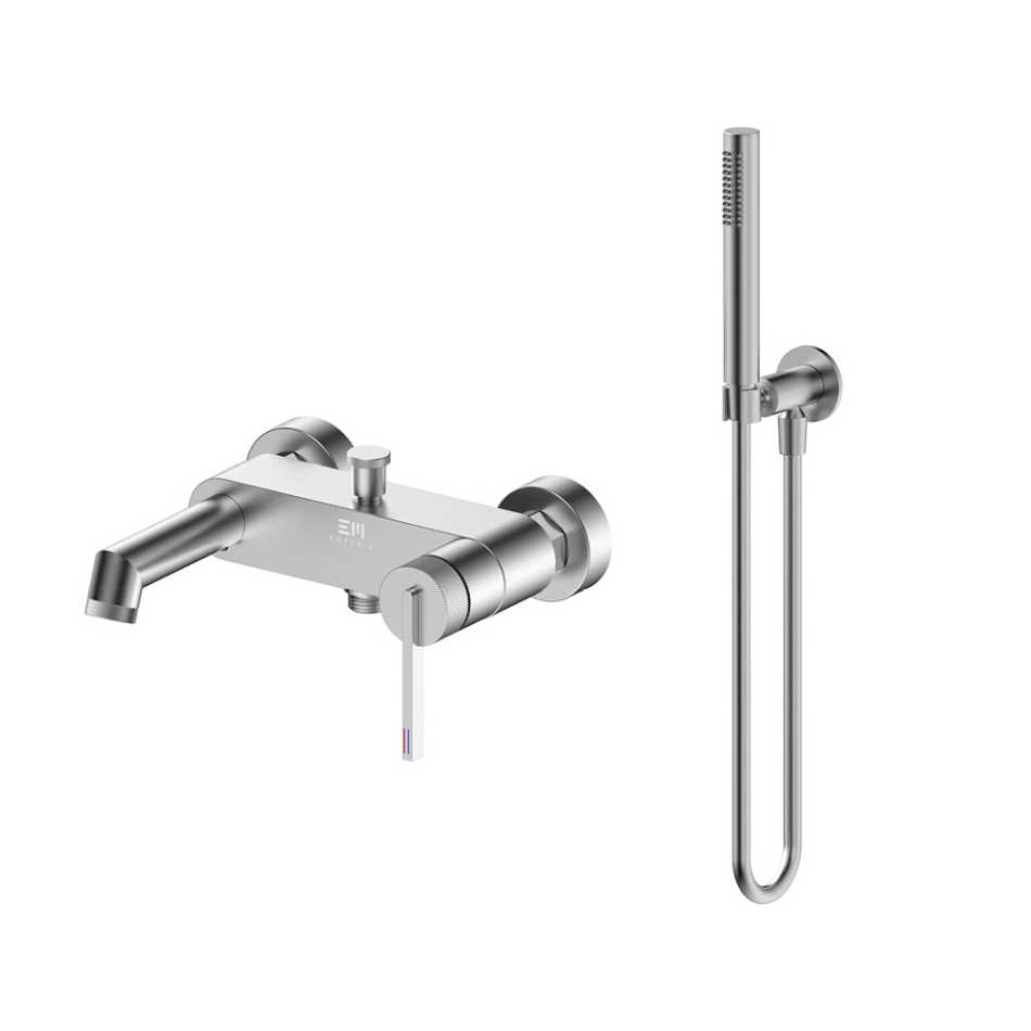 EMPORIA ORI29N ZESTAW BATERIA WANNOWA Z&nbsp;ZESTAWEM PRYSZNICOWYM , NIKIEL SZCZOTKOWANY