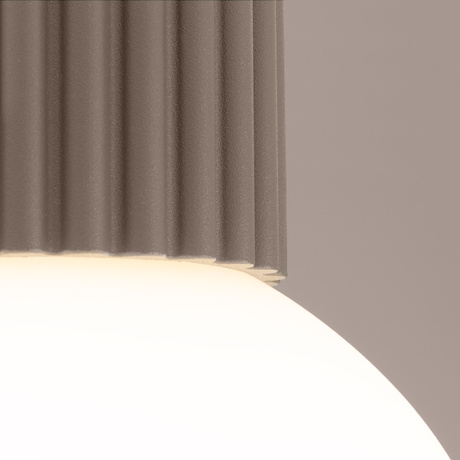 SOLLUX PLAFON ŁAZIENKOWY SL.1743 HALO IP44 TAUPE