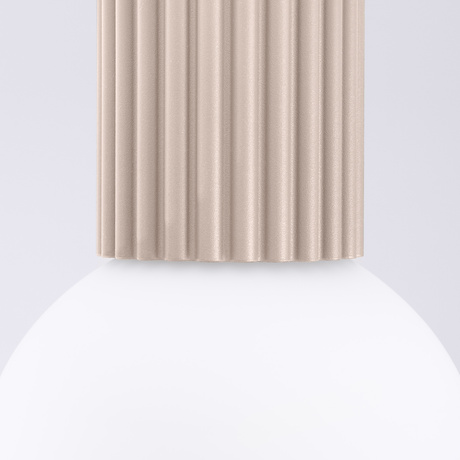 SOLLUX PLAFON ŁAZIENKOWY SL.1743 HALO IP44 TAUPE