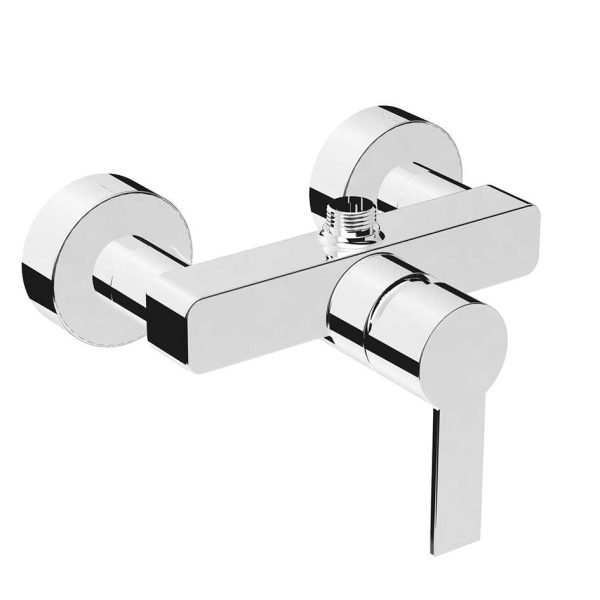 OUTLET: VITRA FLO S&nbsp;A41938EXP BATERIA PRYSZNICOWA , CHROM
