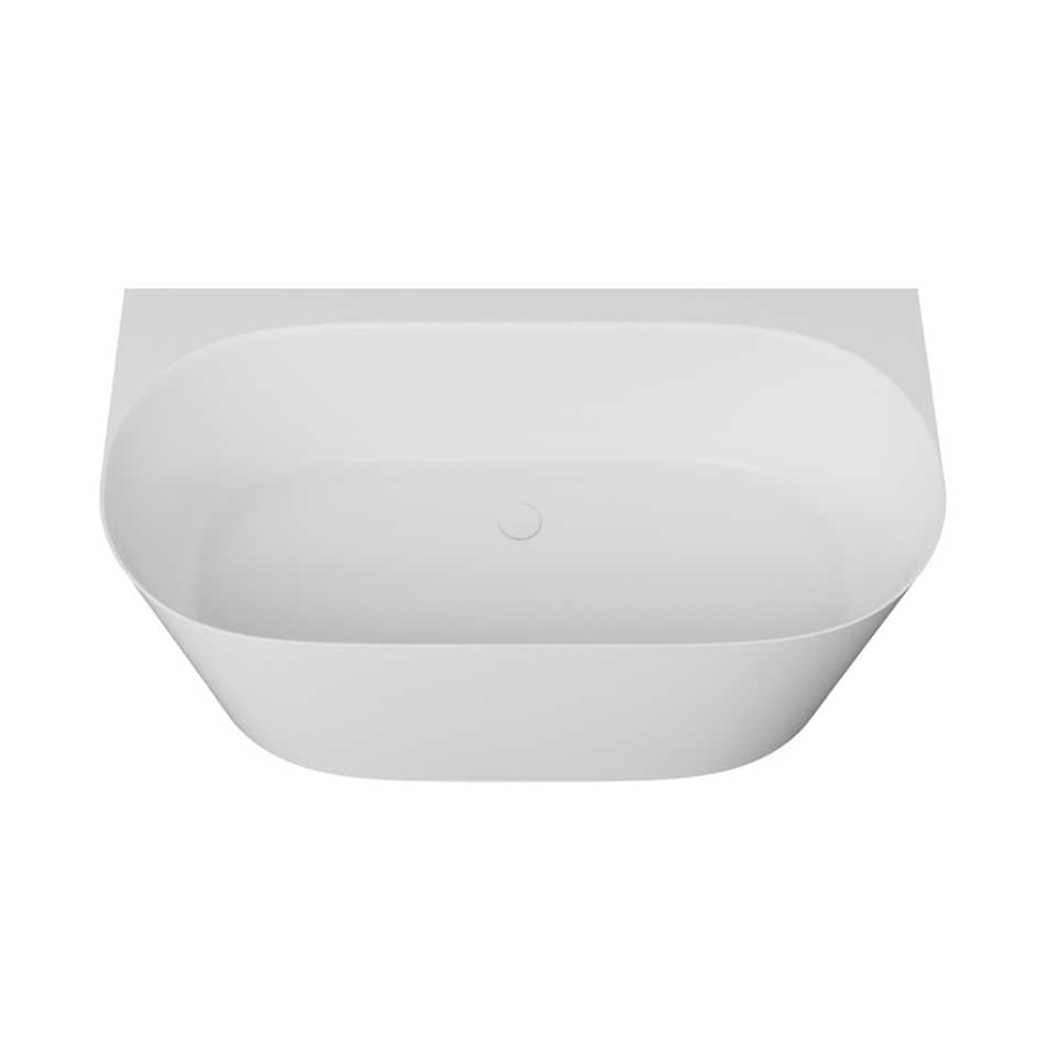 EMPORIA NUVIO-0002 WANNA WOLNOSTOJĄCA , PRZYŚCIENNA 158X85 , BEZ&nbsp;ZINTEGROWANEGO PRZELEWU , SNOW WHITE