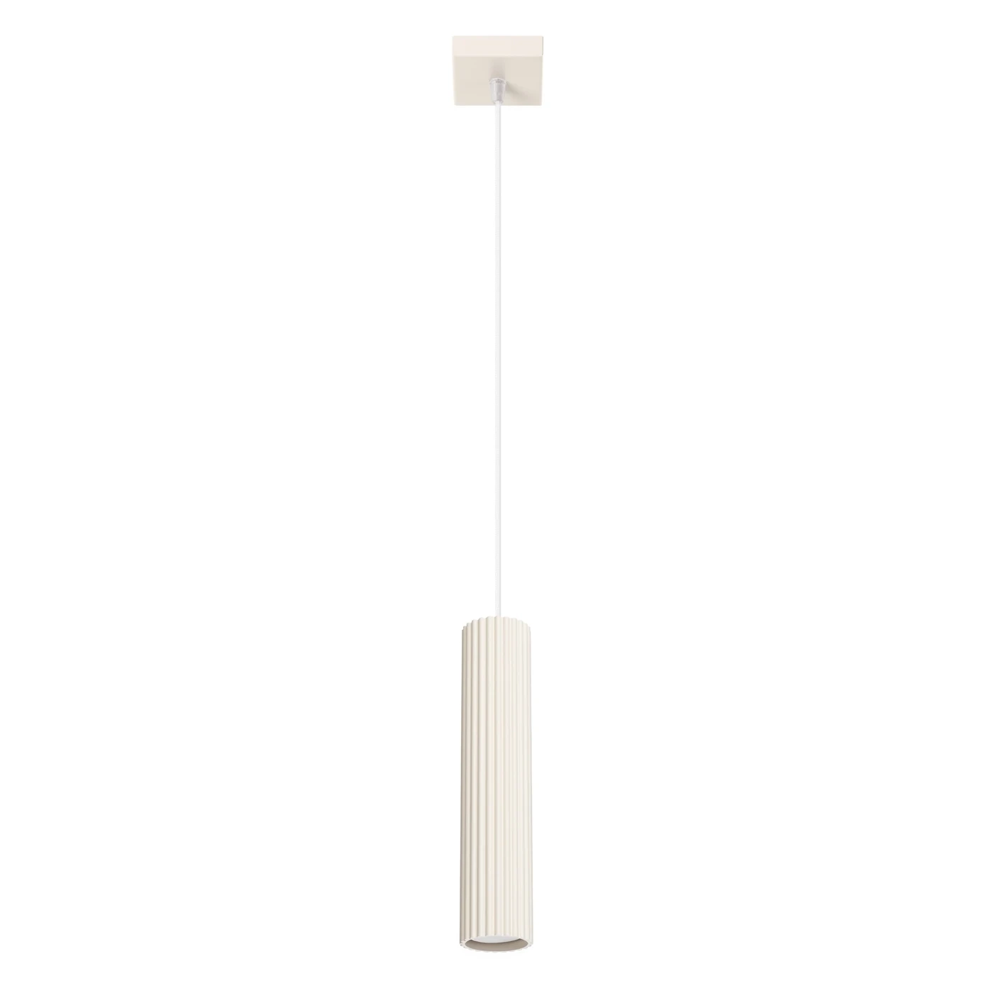 SOLLUX LAMPA WISZĄCA SL.1592 KARBON 1 BEŻOWA