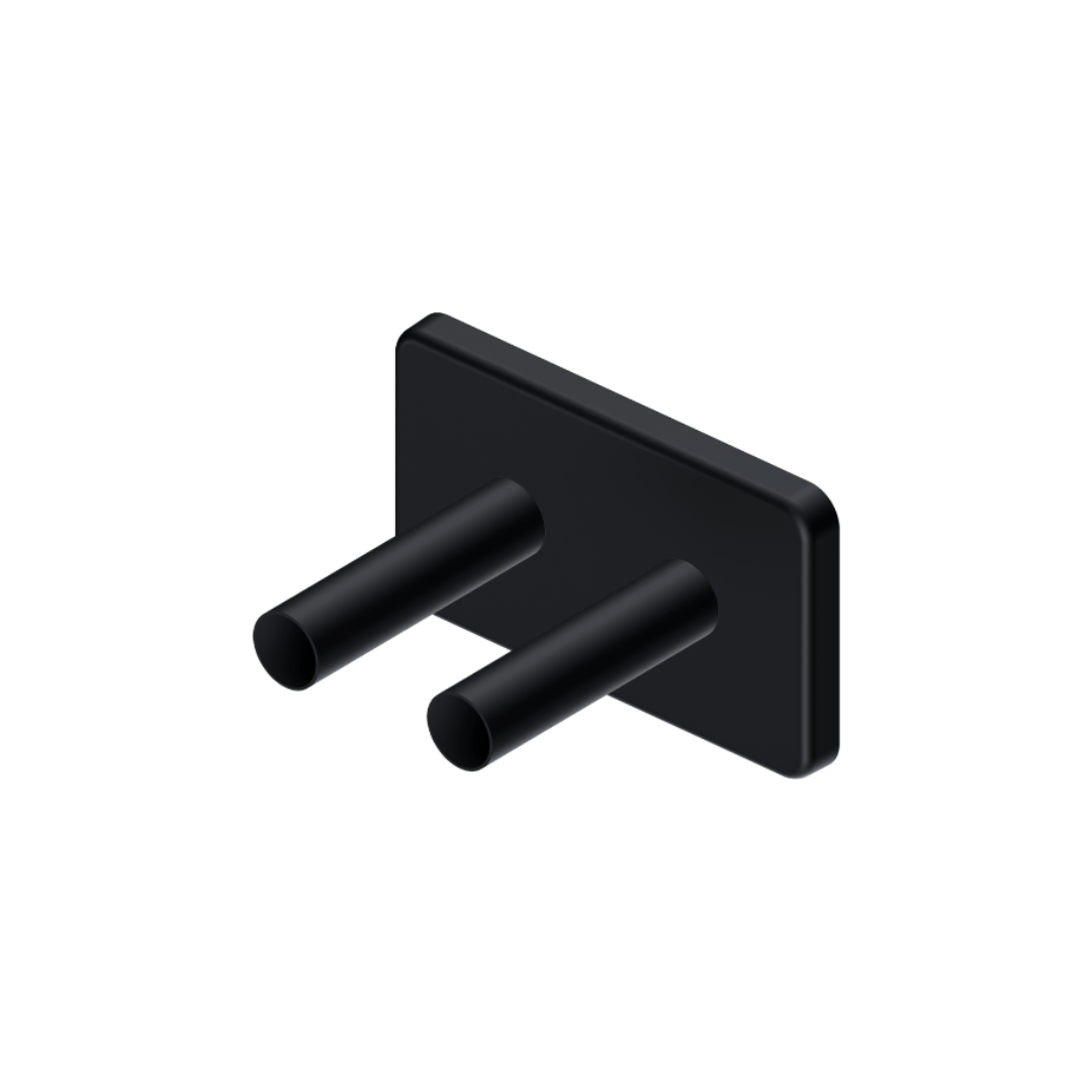 EXCELLENT VOLARO GREX.VO127.BL ROZETA MASKUJĄCA CZARNA