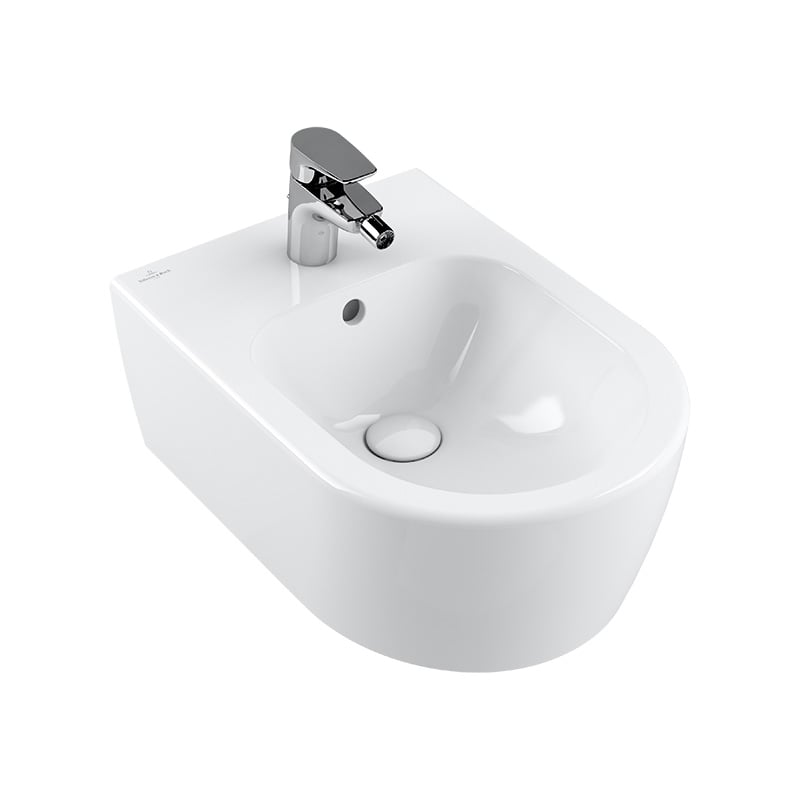 VILLEROY&BOCH AVENTO 54050001 BIDET PODWIESZANY 530×370 MM WEISS ALPIN – BEZ&nbsp;BATERII